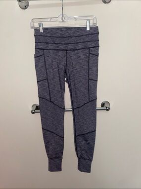 Athleta Heather Charcoal Gray Performance Leggings
